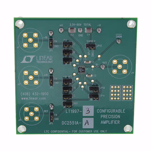 DC2551A-A Analog Devices Inc.  Cartes d'évaluation - Amplificateurs opérationnels
